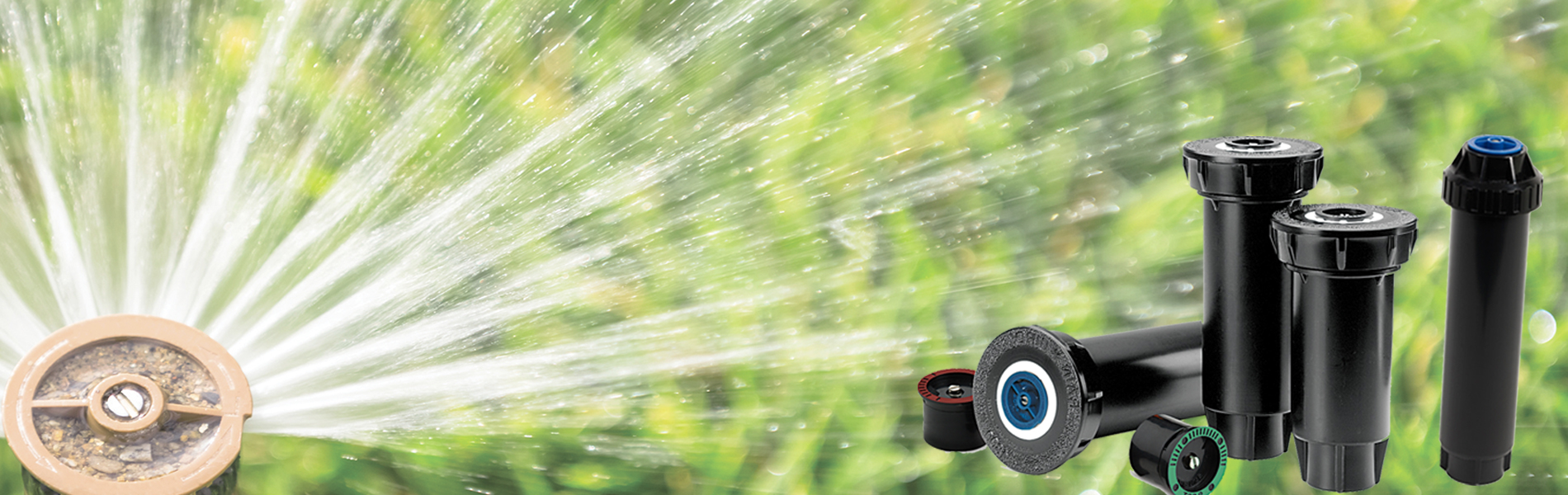 Otomatik sulama malzemeleri, sprey spring, rotor spring, rain bird, hunter