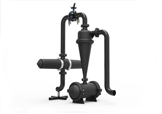 Genellikle sondajdan beslenen damla sulama sistemlerinde hidrosiklon ile disk filtre beraber kullnılır. Plastik ve metal olan türleri vardır.